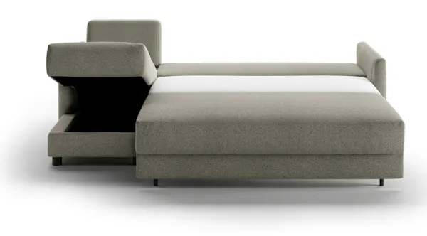 Luonto Furniture PINT-BHY+FO Pint Full Size XL Sectional Sleeper (LHF Chaise ) Luonto Furniture PINT-BHY+FO Pint Full Size XL Sectional Sleeper (LHF Chaise )