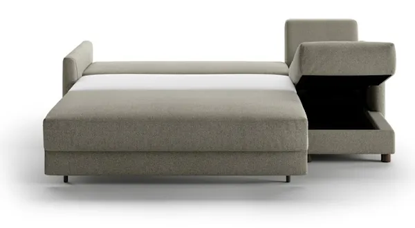 Luonto Furniture PINT-BHY+FO Pint Full Size XL Sectional Sleeper (RHF Chaise ) Luonto Furniture PINT-BHY+FO Pint Full Size XL Sectional Sleeper (RHF Chaise )