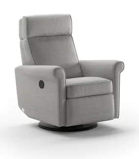 Luonto Furniture ROLL-AR-PWR Rolled Recliner Power Luonto Furniture ROLL-AR-PWR Rolled Recliner Power