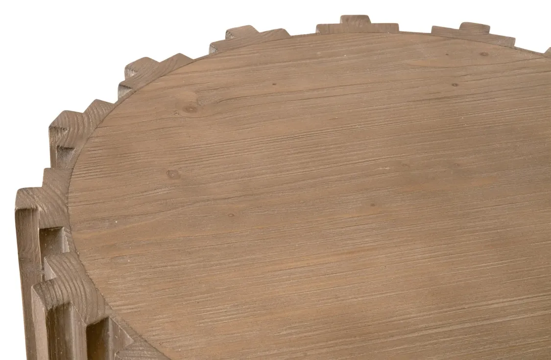 Essentials For Living 8105.SGRY-PNE Roma End Table Essentials For Living 8105.SGRY-PNE Roma End Table
