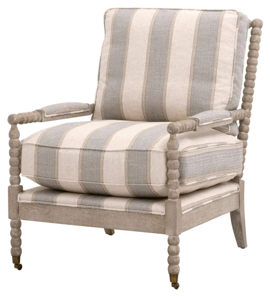 Essentials For Living 6648.SPEW/NG Rouleau Club Chair Essentials For Living 6648.SPEW/NG Rouleau Club Chair