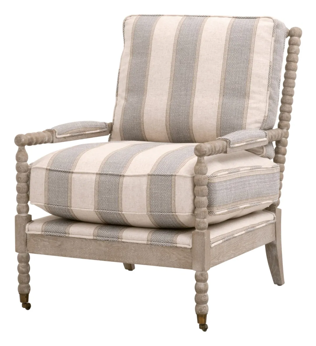 Essentials For Living 6648.SPEW/NG Rouleau Club Chair Essentials For Living 6648.SPEW/NG Rouleau Club Chair