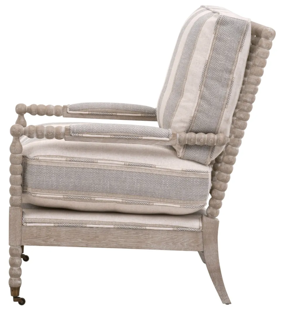 Essentials For Living 6648.SPEW/NG Rouleau Club Chair Essentials For Living 6648.SPEW/NG Rouleau Club Chair