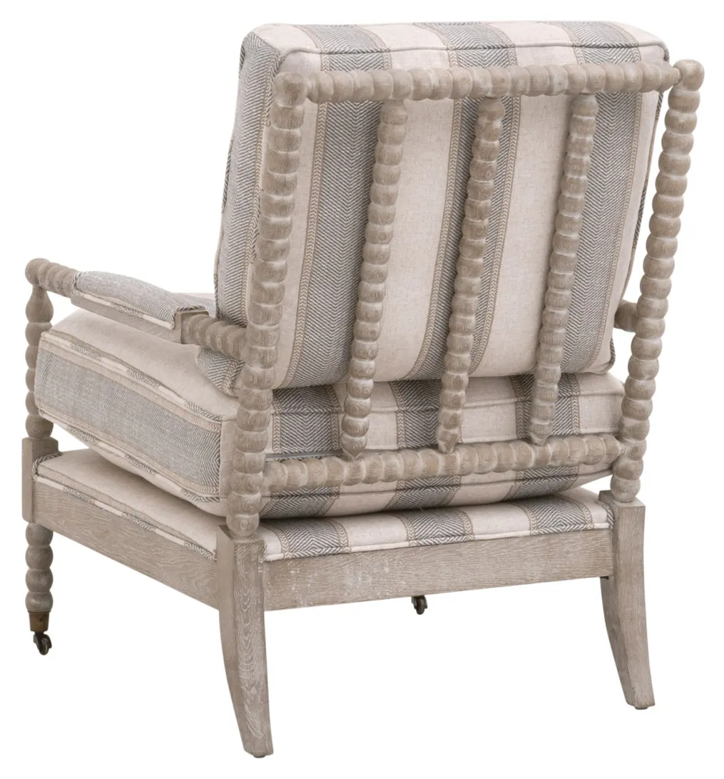 Essentials For Living 6648.SPEW/NG Rouleau Club Chair Essentials For Living 6648.SPEW/NG Rouleau Club Chair