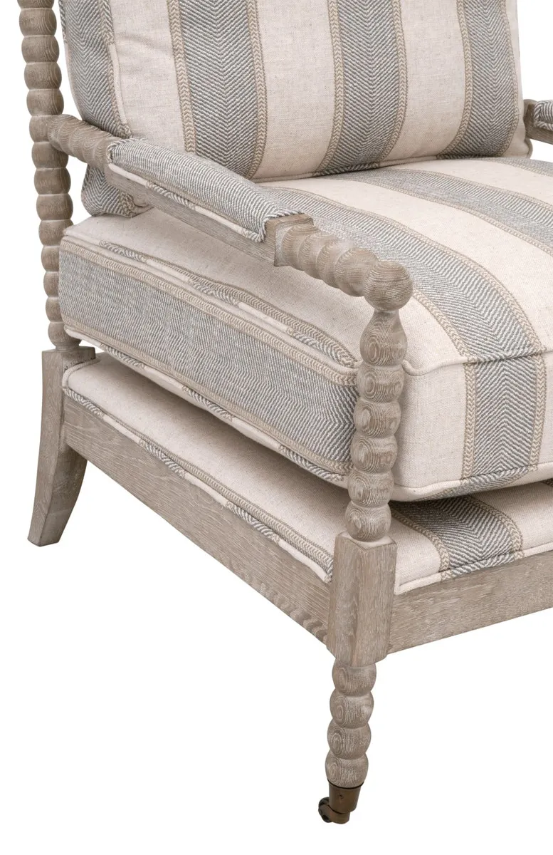 Essentials For Living 6648.SPEW/NG Rouleau Club Chair Essentials For Living 6648.SPEW/NG Rouleau Club Chair