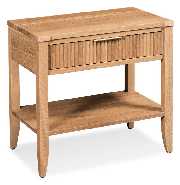 Simply Amish SNABG-04A1 Abigail Nightstand with Opening Simply Amish SNABG-04A1 Abigail Nightstand with Opening