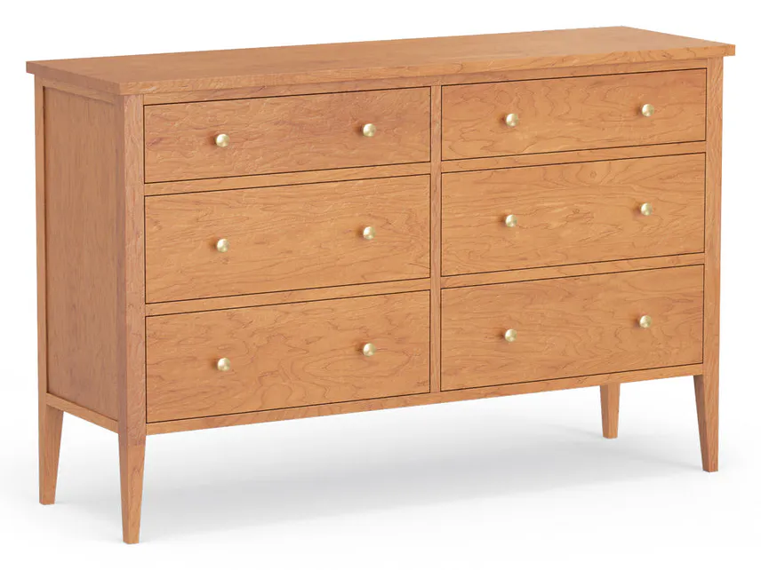 Simply Amish SSHAE-08F2 Harper 6-Drawer Chest Simply Amish SSHAE-08F2 Harper 6-Drawer Chest