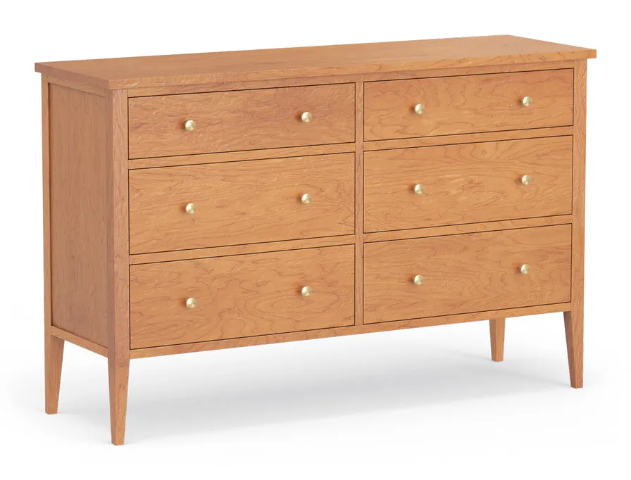 Simply Amish SSHAE-08F2 Harper 6-Drawer Chest Simply Amish SSHAE-08F2 Harper 6-Drawer Chest