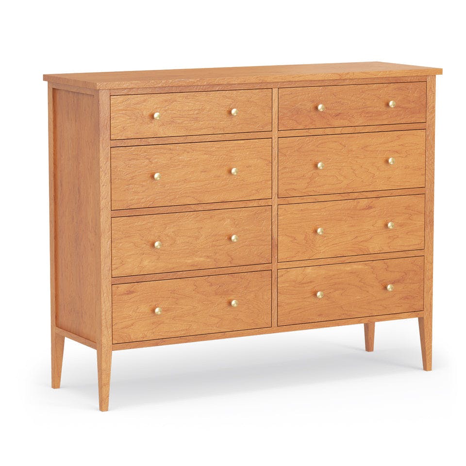 Simply Amish SSHAE-08H3 Harper 8-Drawer Chest