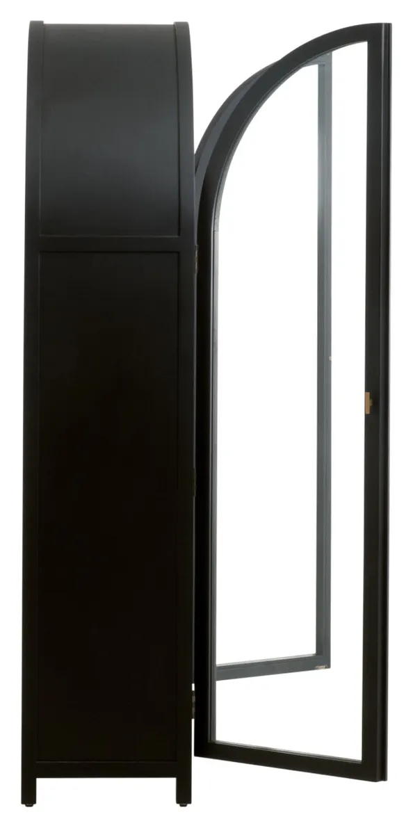 Essentials For Living 8110.BLK-BIR/NO Toulouse Display Cabinet Essentials For Living 8110.BLK-BIR/NO Toulouse Display Cabinet