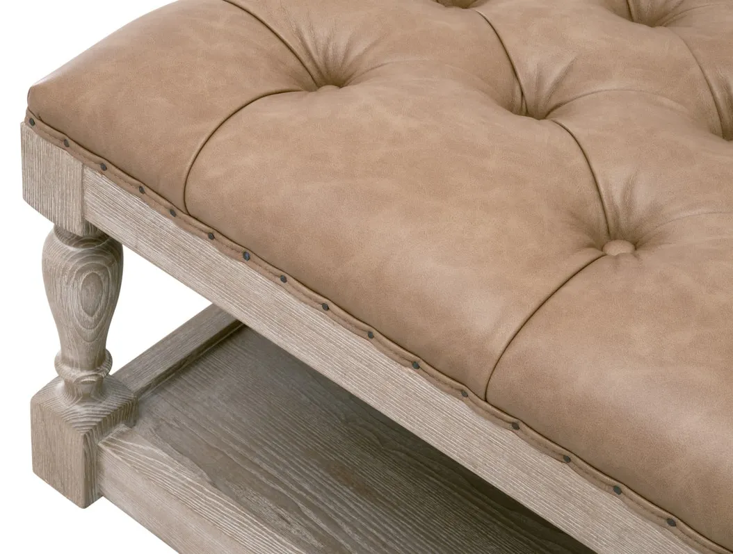 Essentials For Living 6429UP.IVT-BT/NG Townsend Tufted Upholstered Coffee Table Essentials For Living 6429UP.IVT-BT/NG Townsend Tufted Upholstered Coffee Table