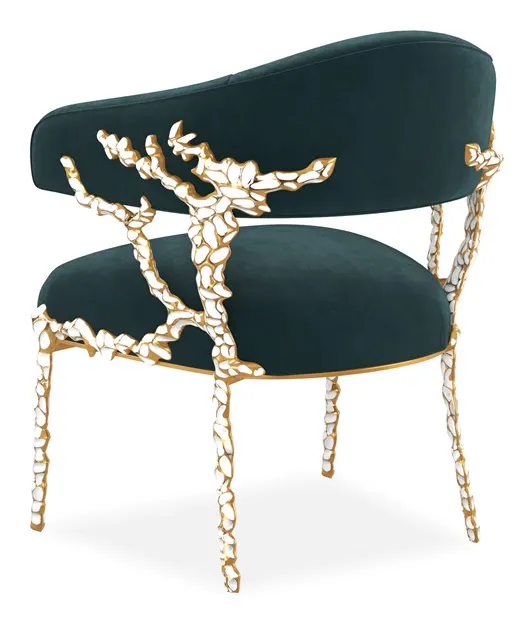 Caracole Furniture UPH-419-231-B Glimmer Of Hope Chair Caracole Furniture UPH-419-231-B Glimmer Of Hope Chair