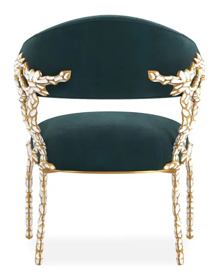 Caracole Furniture UPH-419-231-B Glimmer Of Hope Chair Caracole Furniture UPH-419-231-B Glimmer Of Hope Chair