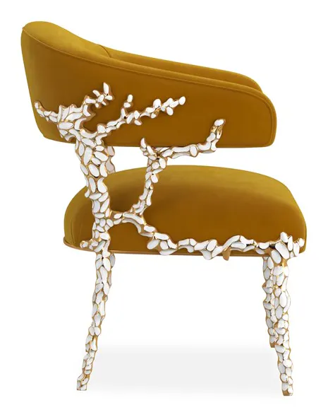 Caracole Furniture UPH-419-231-C Glimmer Of Hope Chair Caracole Furniture UPH-419-231-C Glimmer Of Hope Chair