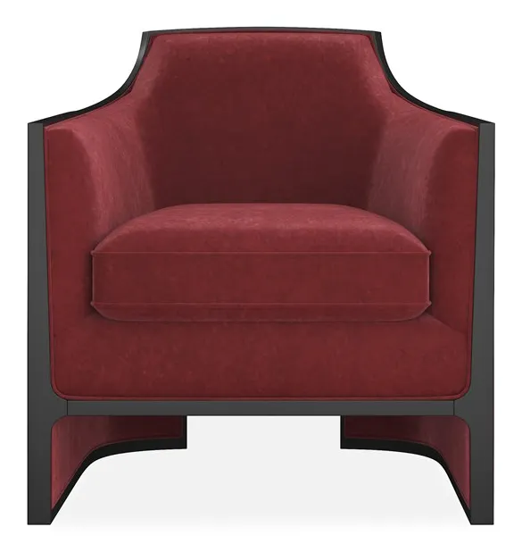 Caracole Furniture UPH-424-232-A The Cat's Meow Chair Caracole Furniture UPH-424-232-A The Cat's Meow Chair