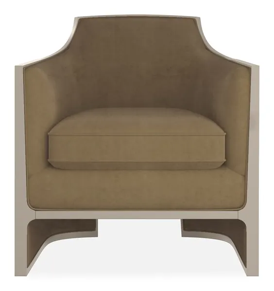 Caracole Furniture UPH-424-232-D The Cat's Meow Chair Caracole Furniture UPH-424-232-D The Cat's Meow Chair