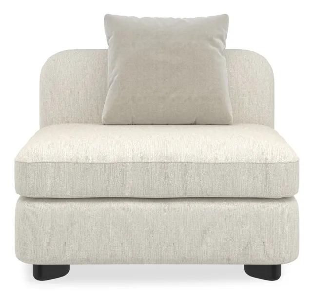 Caracole Furniture UPH-424-AC2-A Lumi Armless Chair Caracole Furniture UPH-424-AC2-A Lumi Armless Chair