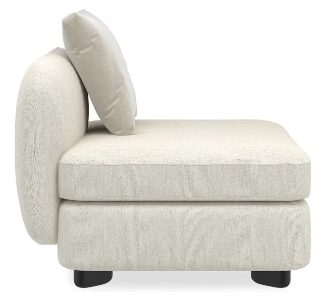 Caracole Furniture UPH-424-AC2-A Lumi Armless Chair Caracole Furniture UPH-424-AC2-A Lumi Armless Chair