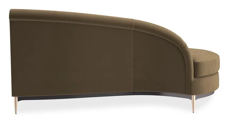 Caracole Furniture UPH-424-LH1-F Three's Company LAF Chaise Caracole Furniture UPH-424-LH1-F Three's Company LAF Chaise