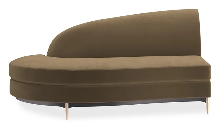 Caracole Furniture UPH-424-LH1-F Three's Company LAF Chaise Caracole Furniture UPH-424-LH1-F Three's Company LAF Chaise