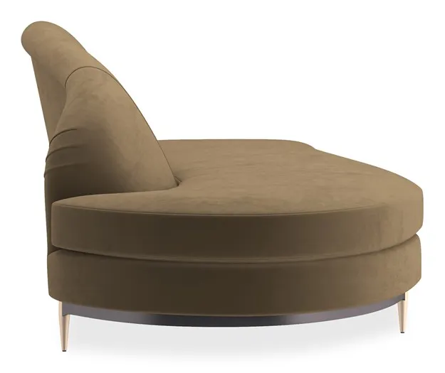 Caracole Furniture UPH-424-LH1-F Three's Company LAF Chaise Caracole Furniture UPH-424-LH1-F Three's Company LAF Chaise