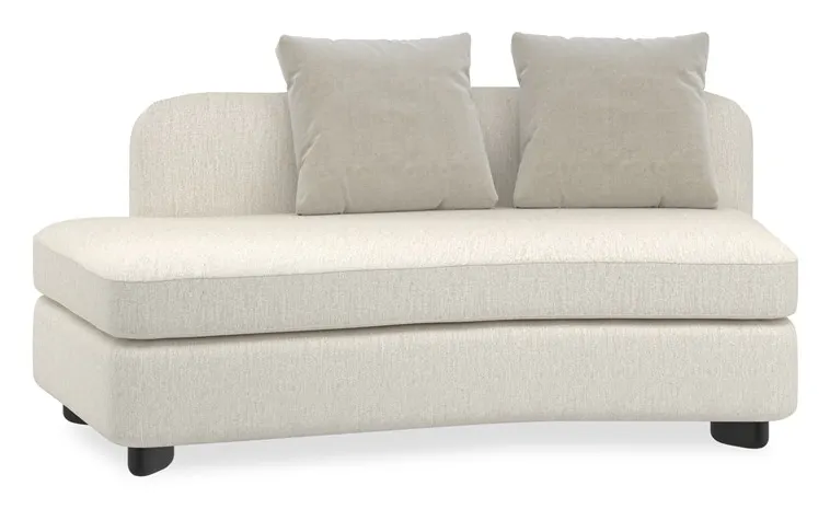 Caracole Furniture UPH-424-LH2-A Lumi LAF Chaise Caracole Furniture UPH-424-LH2-A Lumi LAF Chaise