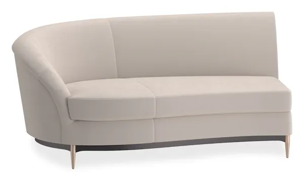 Caracole Furniture UPH-424-LS1-E Three's Company LAF Sofa Caracole Furniture UPH-424-LS1-E Three's Company LAF Sofa
