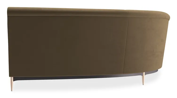 Caracole Furniture UPH-424-LS1-F Three's Company LAF Sofa Caracole Furniture UPH-424-LS1-F Three's Company LAF Sofa