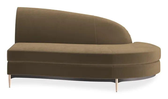 Caracole Furniture UPH-424-RH1-F Three's Company RAF Chaise Caracole Furniture UPH-424-RH1-F Three's Company RAF Chaise