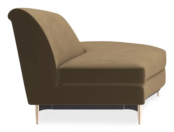 Caracole Furniture UPH-424-RH1-F Three's Company RAF Chaise Caracole Furniture UPH-424-RH1-F Three's Company RAF Chaise