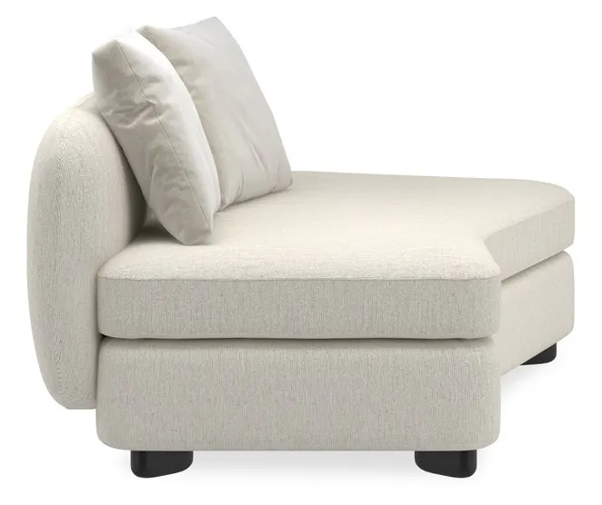 Caracole Furniture UPH-424-RH2-A Lumi RAF Chaise Caracole Furniture UPH-424-RH2-A Lumi RAF Chaise