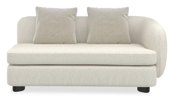 Caracole Furniture UPH-424-RL2-A Lumi RAF Loveseat Caracole Furniture UPH-424-RL2-A Lumi RAF Loveseat
