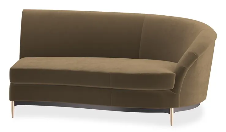 Caracole Furniture UPH-424-RS1-F Three's Company RAF Sofa Caracole Furniture UPH-424-RS1-F Three's Company RAF Sofa