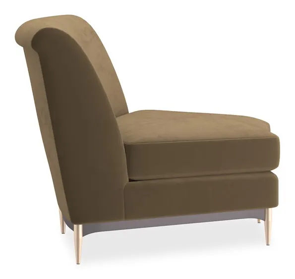 Caracole Furniture UPH-424-WE1-F Three's Company Wedge Caracole Furniture UPH-424-WE1-F Three's Company Wedge