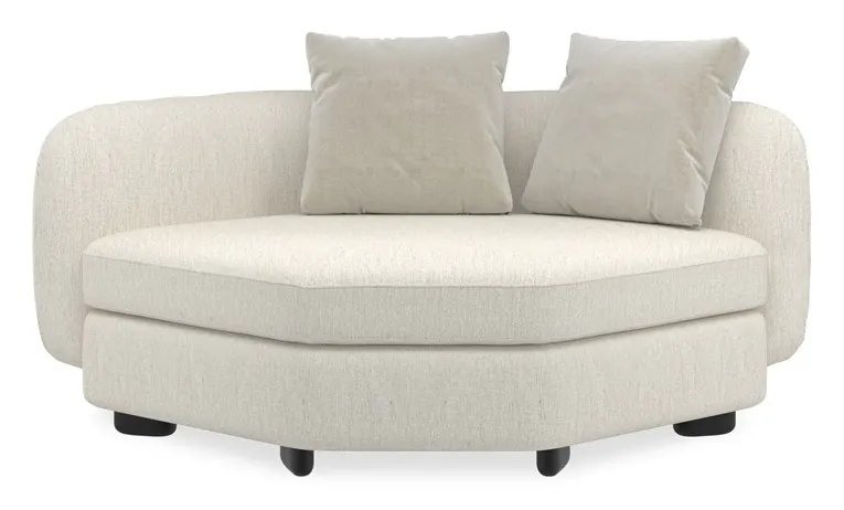 Caracole Furniture UPH-424-WE2-A Lumi Wedge Caracole Furniture UPH-424-WE2-A Lumi Wedge