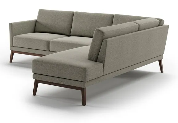 Luonto Furniture VIOL-C+HAG Viola Sectional (RHF Chaise) Luonto Furniture VIOL-C+HAG Viola Sectional (RHF Chaise)
