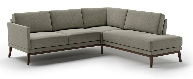 Luonto Furniture VIOL-C+HAG Viola Sectional (RHF Chaise) Luonto Furniture VIOL-C+HAG Viola Sectional (RHF Chaise)