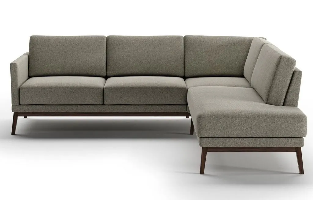 Luonto Furniture VIOL-C+HAG Viola Sectional (RHF Chaise)
