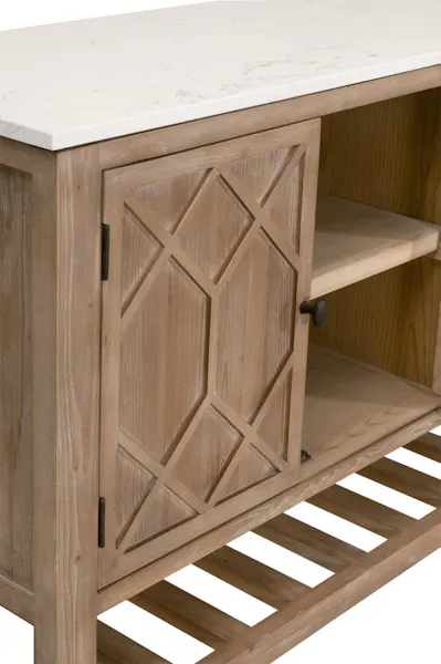 Essentials For Living 8018.SGRY-PNE/WHTQ Willow Media Sideboard Essentials For Living 8018.SGRY-PNE/WHTQ Willow Media Sideboard