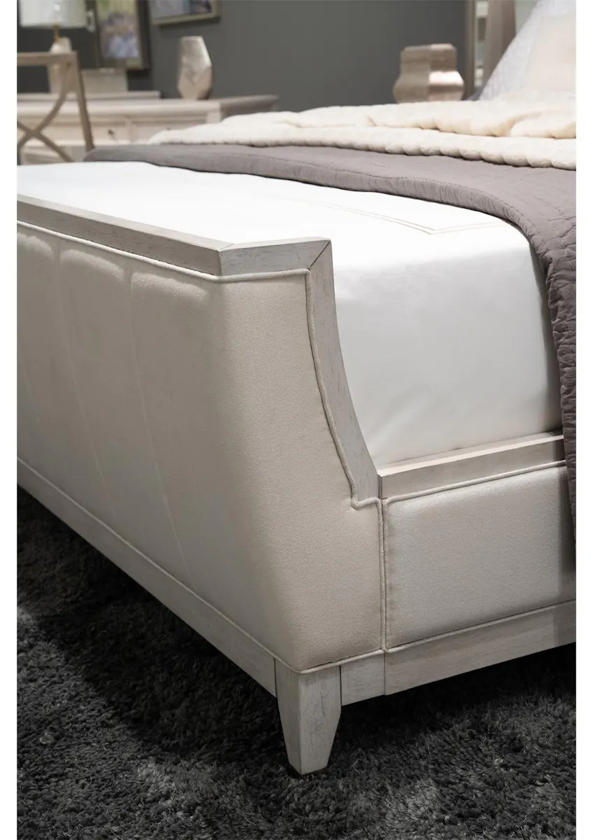 Riverside Furniture 82580-82581-82572 Hepburn King Upholstered Bed Riverside Furniture 82580-82581-82572 Hepburn King Upholstered Bed