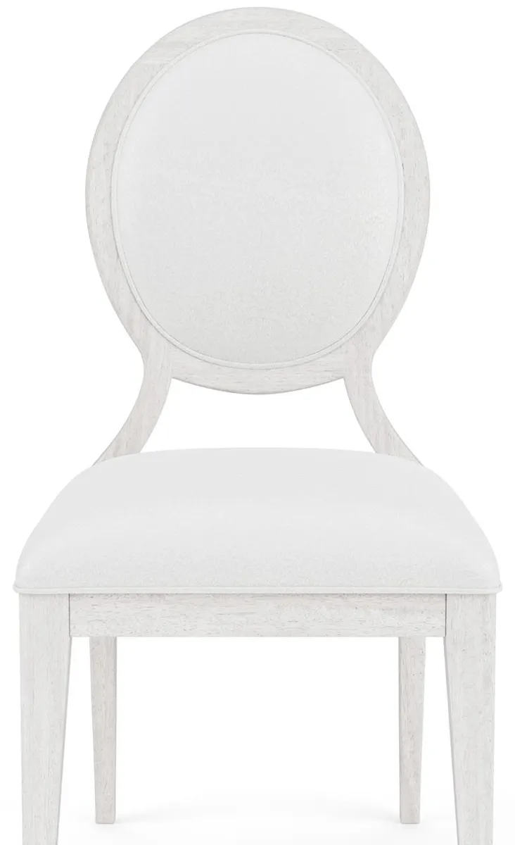 Riverside Furniture 82558 Hepburn Oval Back Upholstered Side Chair Riverside Furniture 82558 Hepburn Oval Back Upholstered Side Chair
