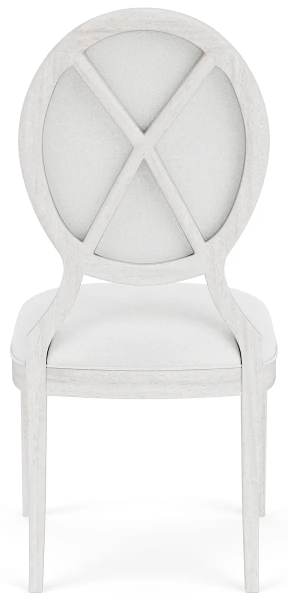 Riverside Furniture 82558 Hepburn Oval Back Upholstered Side Chair Riverside Furniture 82558 Hepburn Oval Back Upholstered Side Chair