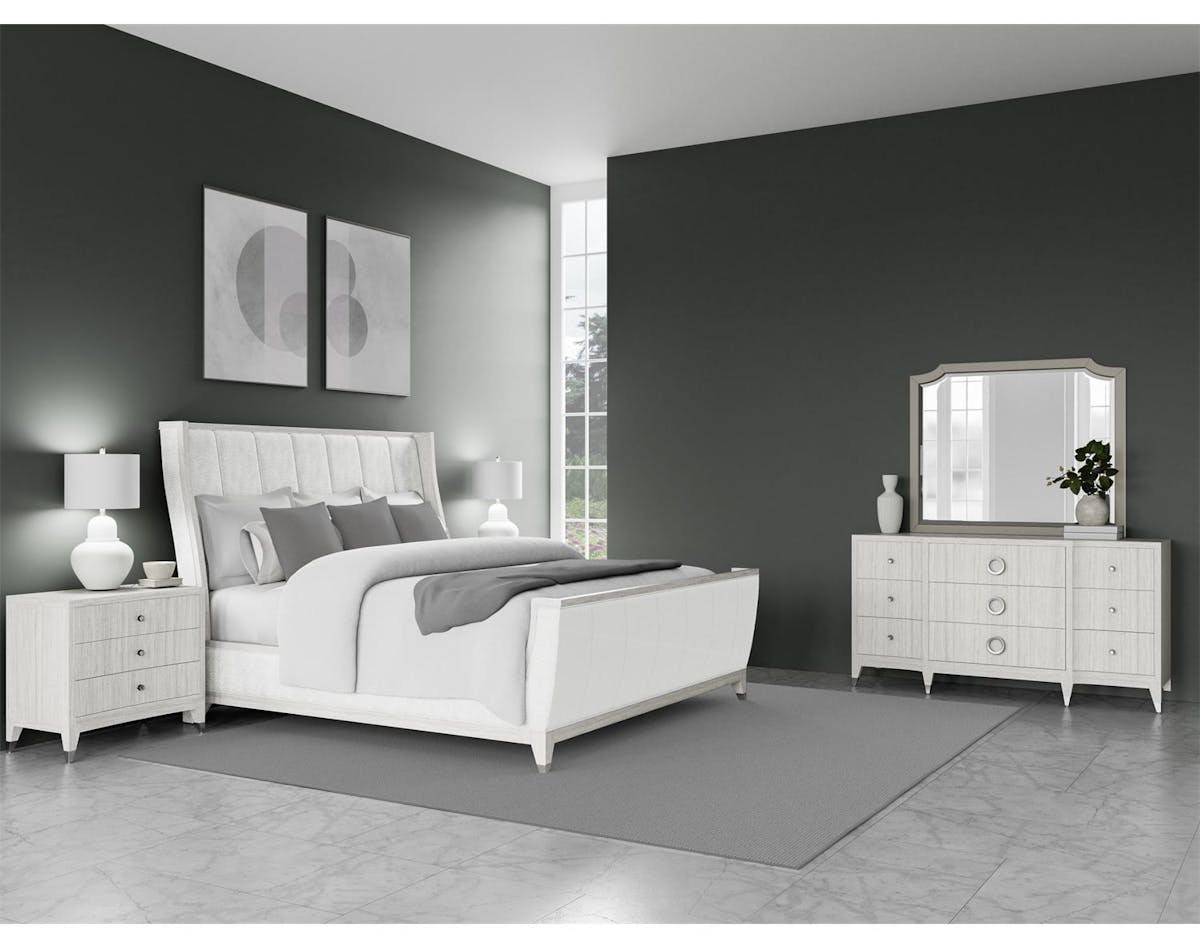Riverside Furniture 82570-82571-82572 Hepburn Queen Upholstered Bed Riverside Furniture 82570-82571-82572 Hepburn Queen Upholstered Bed