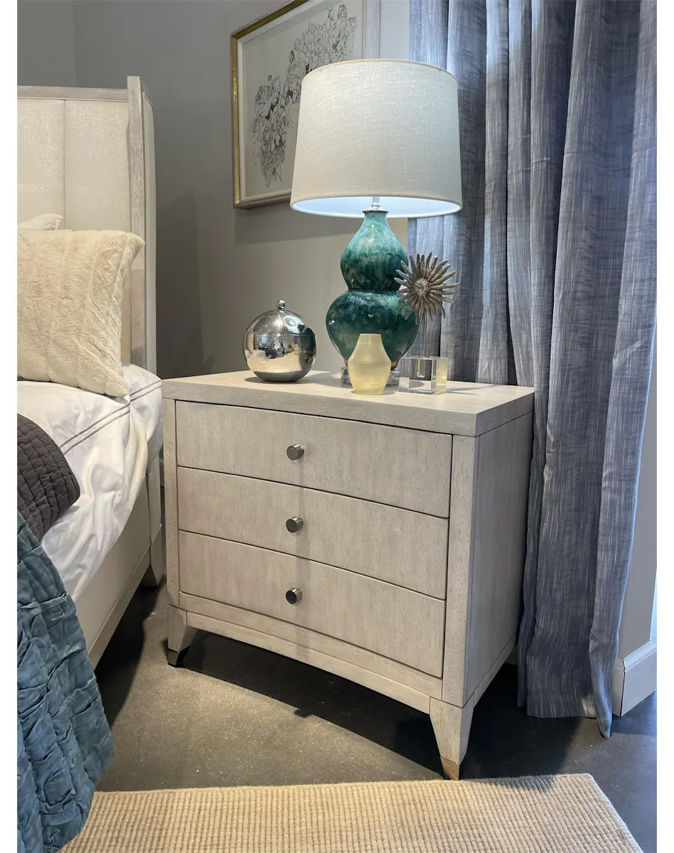Riverside Furniture 82569 Hepburn Three Drawer Nightstand Riverside Furniture 82569 Hepburn Three Drawer Nightstand