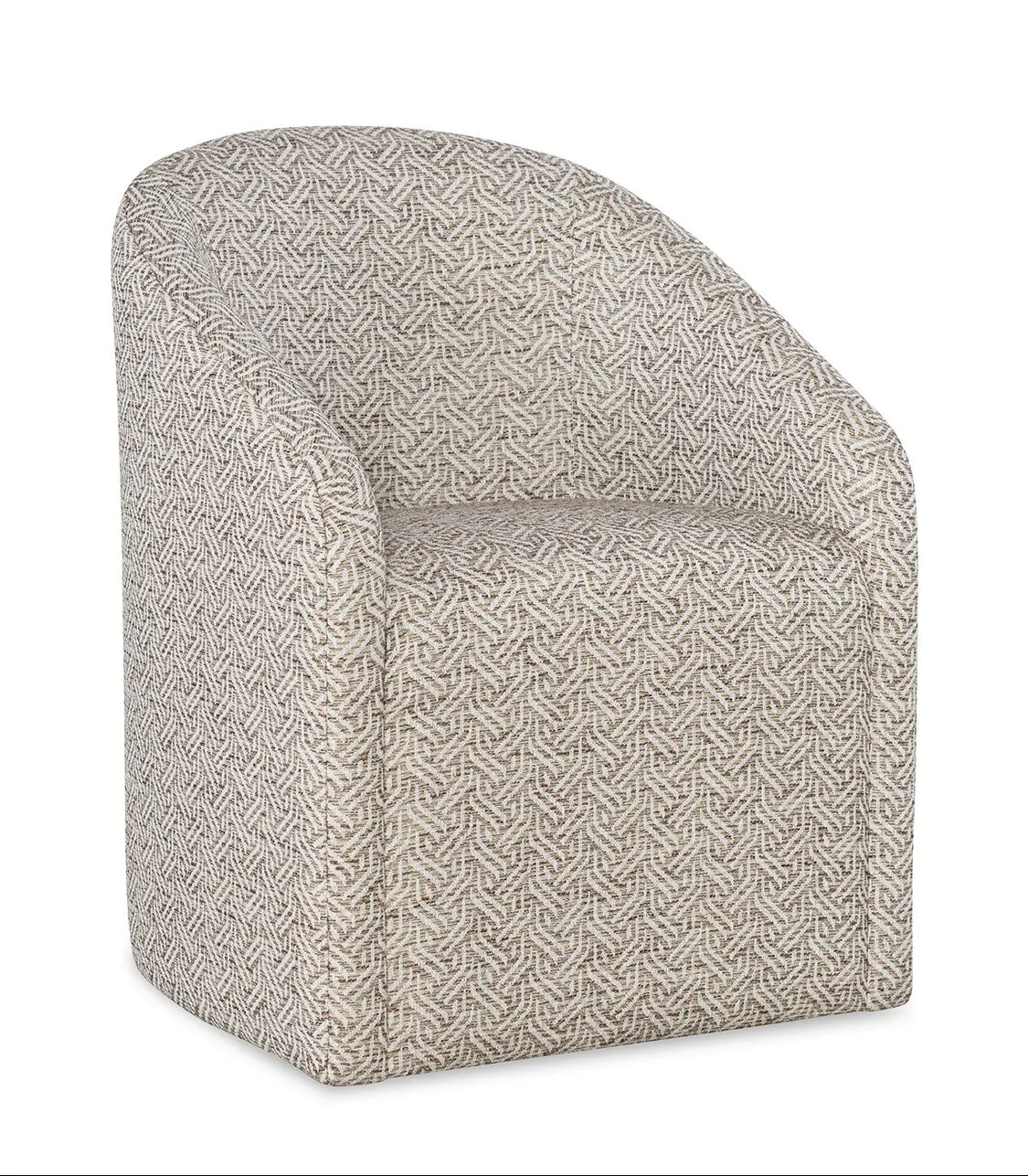 Jessica Charles 1156-C Demi Caster Dining Chair