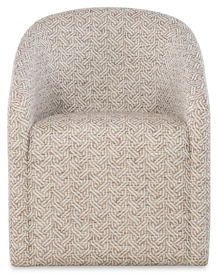 Jessica Charles 1156-C Demi Caster Dining Chair Jessica Charles 1156-C Demi Caster Dining Chair
