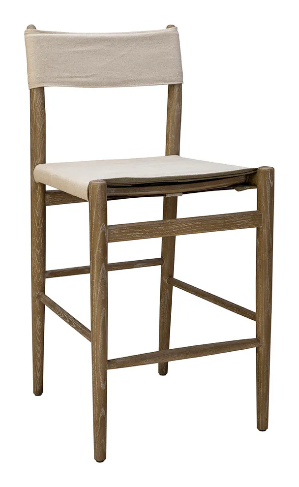 Furniture Classics 20-565 Linen Prescott Counter Stool Furniture Classics 20-565 Linen Prescott Counter Stool