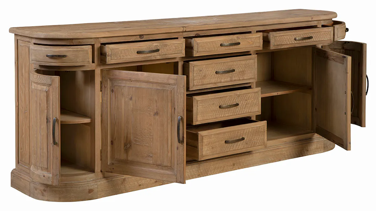 Furniture Classics 20-581 Natural Chelsea Buffet Furniture Classics 20-581 Natural Chelsea Buffet