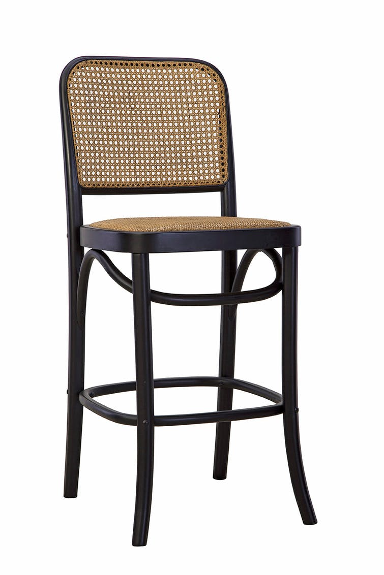 Furniture Classics 20-598 Black Cleveland Counter Stool