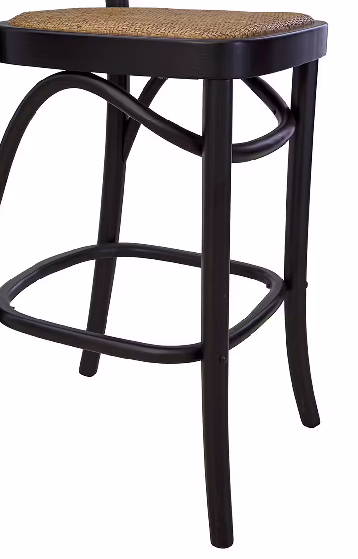 Furniture Classics 20-598 Black Cleveland Counter Stool Furniture Classics 20-598 Black Cleveland Counter Stool